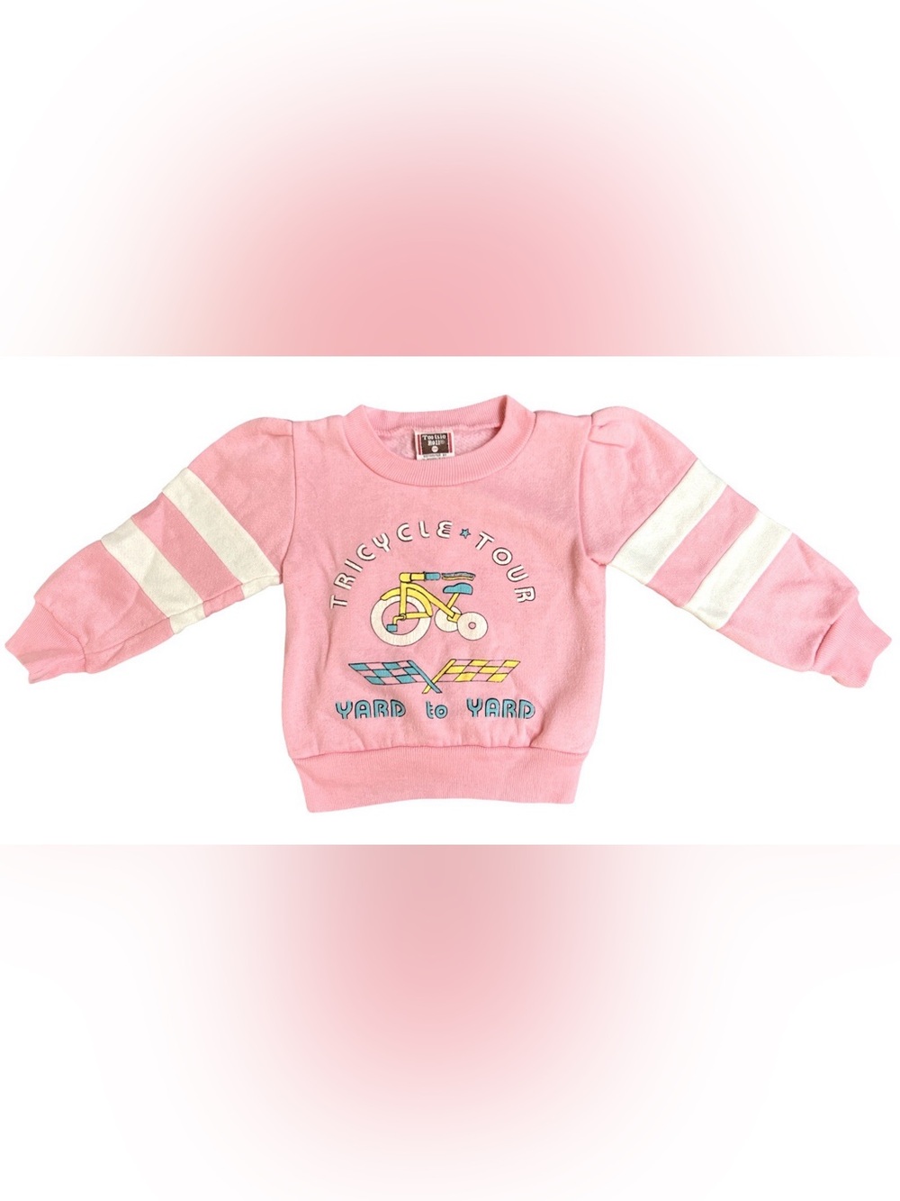 Vintage Tootsie Roll Brand Baby Toddler Girl 80’s Graphic Sweatshirt 12M